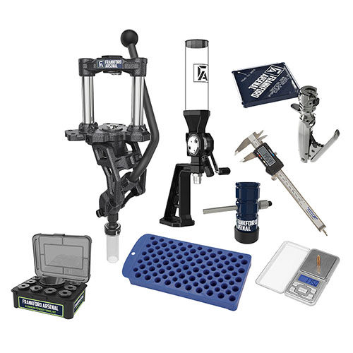 Frankford Arsenal's FA Essentials Reloading Kit offers quality, user-friendly tools, making it perfect for beginners eager to dive into reloading with ease.